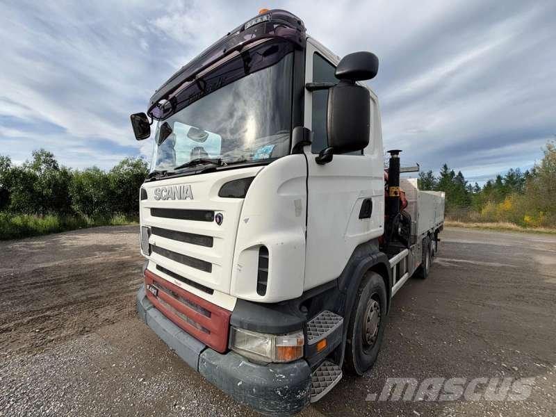 Scania R420 Platte bakwagens