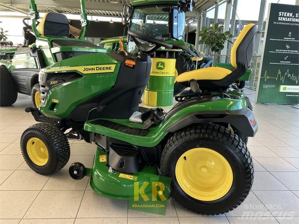 John Deere X167 Rijmaaiers