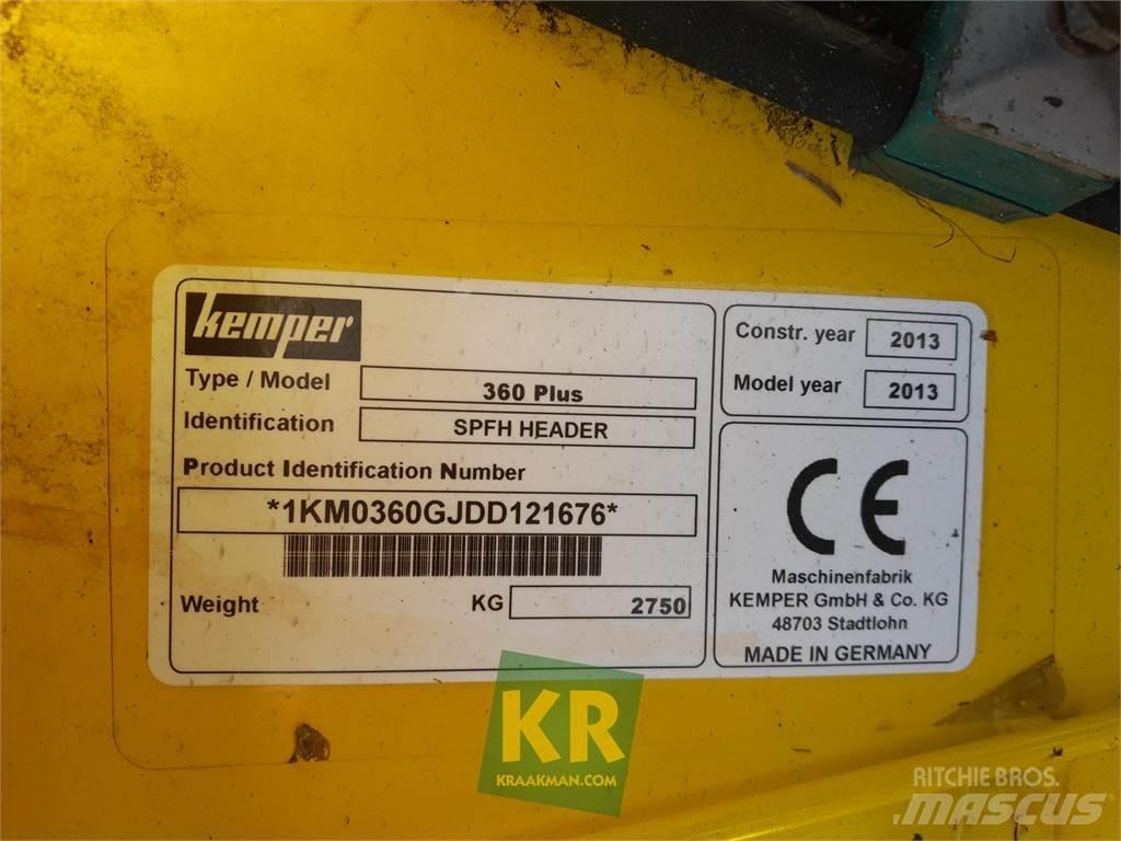Kemper 360 Plus Maaidorser aanbouwdelen