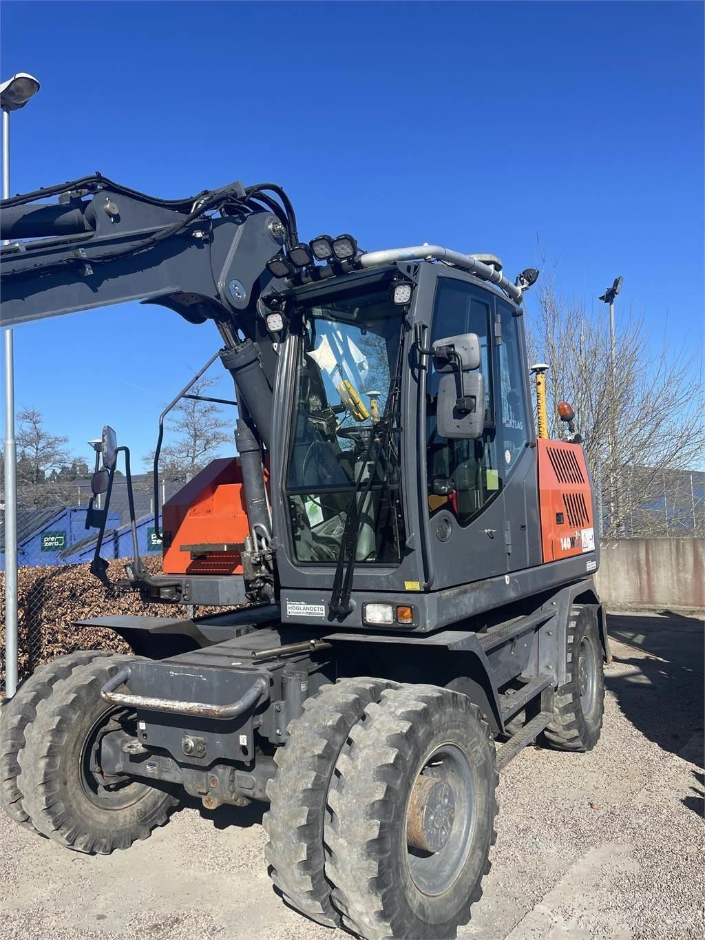 Atlas 140W Wielgraafmachines