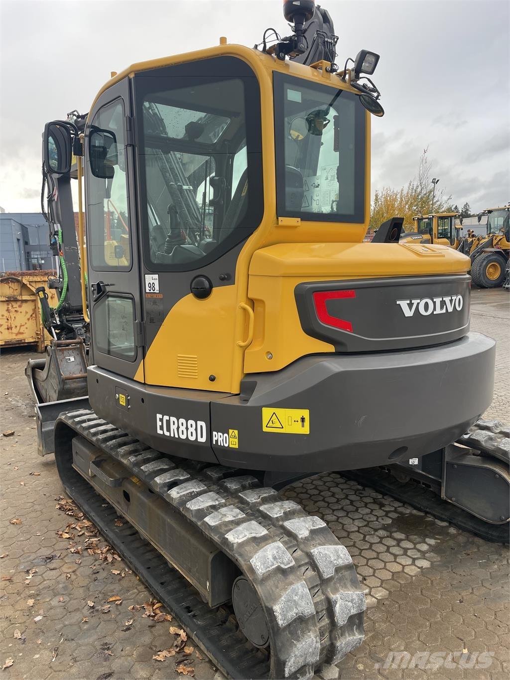  ECR88D Minigraafmachines < 7t