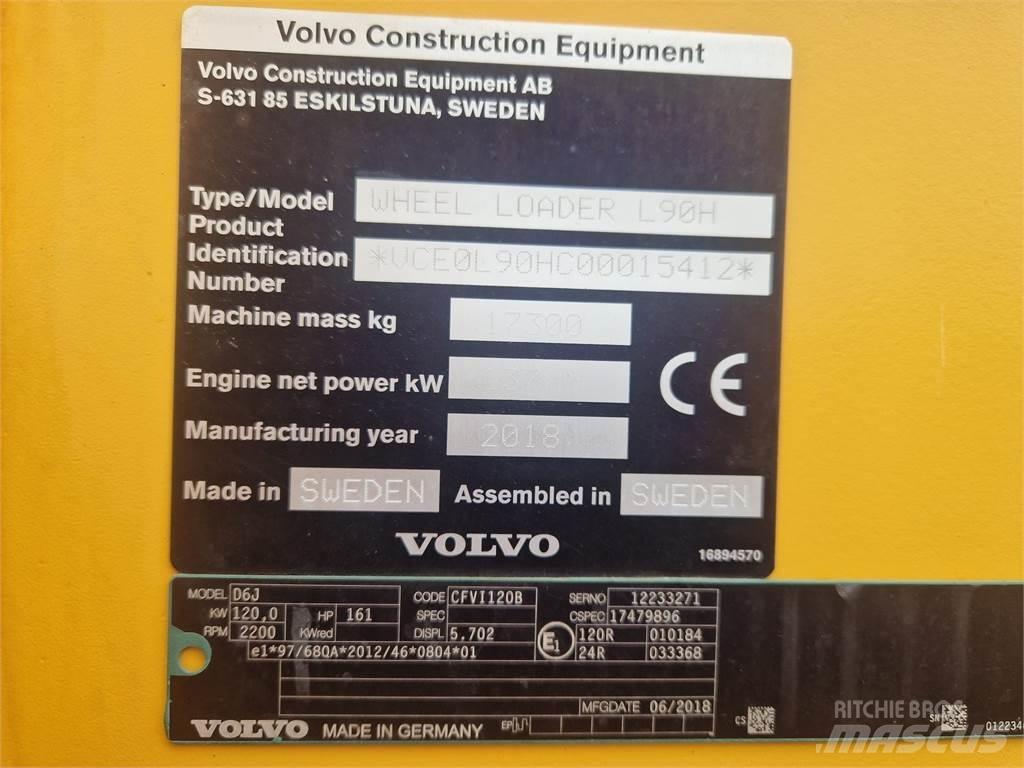 Volvo L90H Wielladers