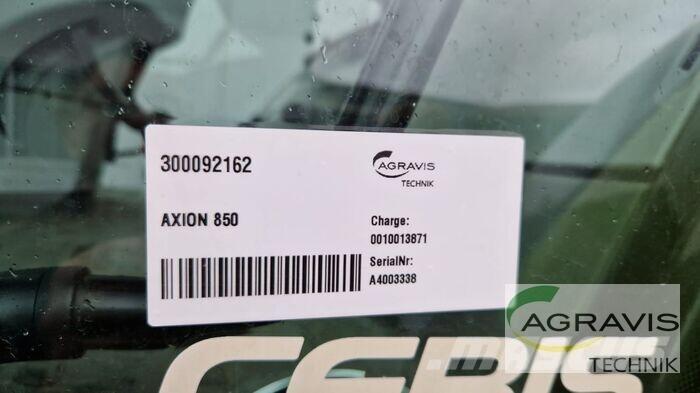 CLAAS AXION 850 Tractoren
