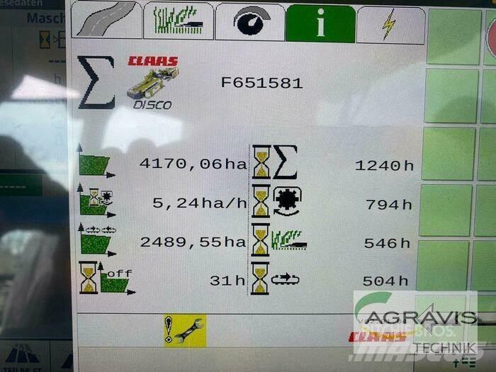CLAAS DISCO 9200 C AS Maaiers