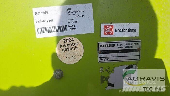 CLAAS PICK-UP 3 MTR. Zelfrijdende veldhakselaars