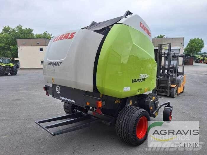 CLAAS VARIANT 380 RC Ronde-balenpersen