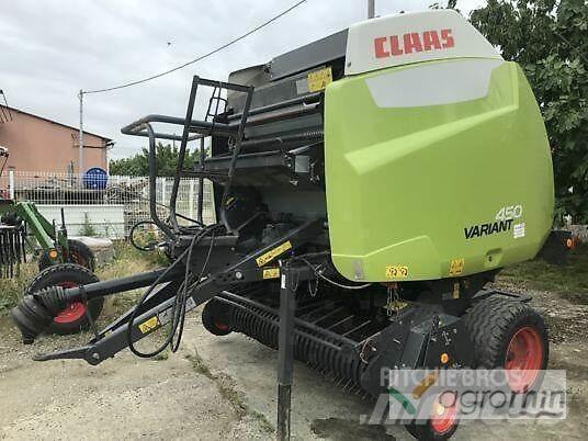 CLAAS VARIANT 450 Ronde-balenpersen