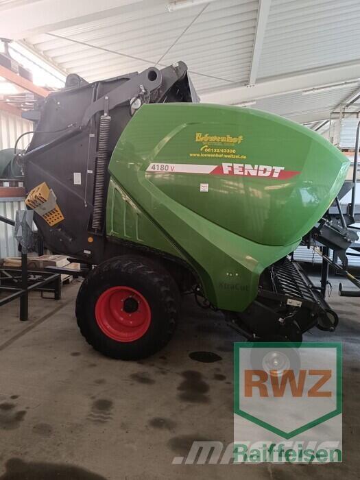 Fendt 4180 V Ronde-balenpersen