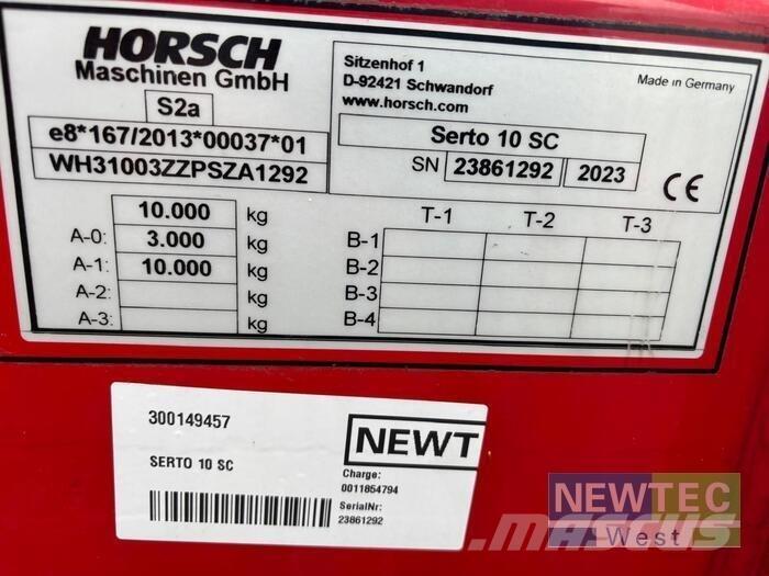 Horsch SERTO 10 SC Zaaimachines
