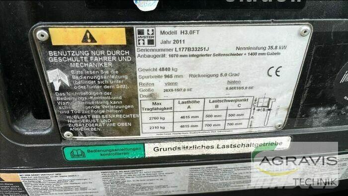 Hyster H3.0FT Heftrucks overige