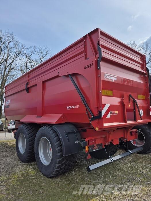 Krampe BIG BODY 750 Kipperaanhangers