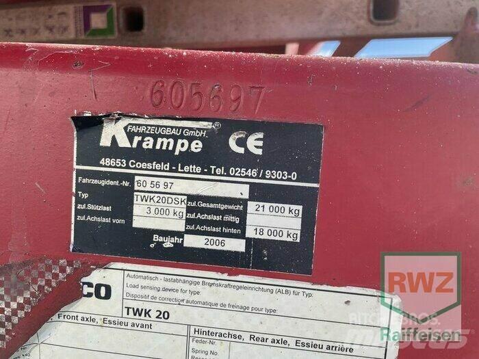 Krampe TWK20DSK / HD550 Kipperaanhangers