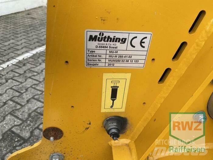 Müthing MU-M 250 Overige grondbewerkingsmachines en accessoires