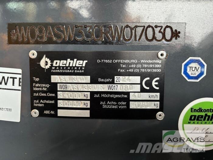 Oehler OL ASW 340 Overige aanhangers