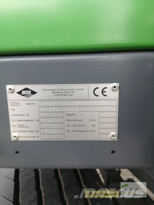 Strautmann SZK 1402 Kipperaanhangers