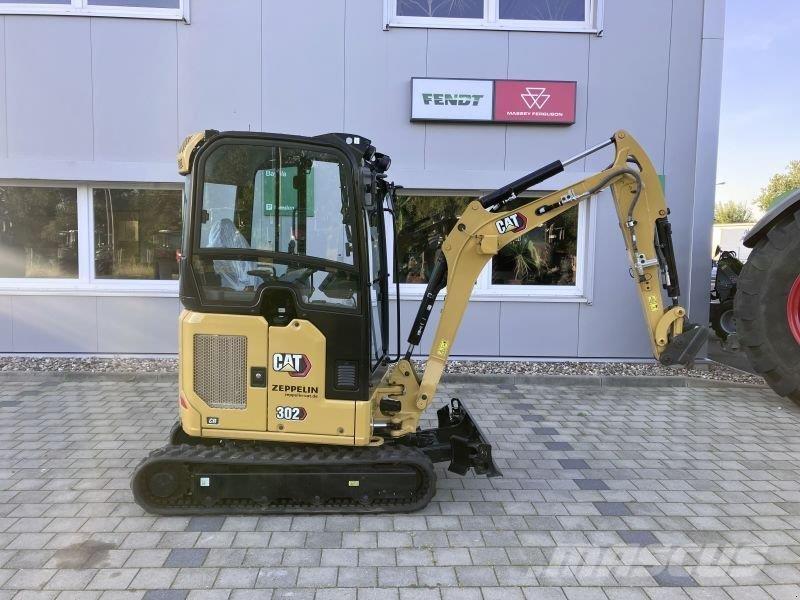 CAT 302CR-05A Wielgraafmachines