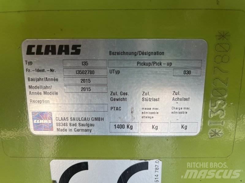 CLAAS Pick-Up Maaidorser aanbouwdelen