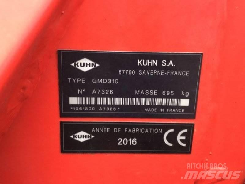 Kuhn GMD 310 Maaiers