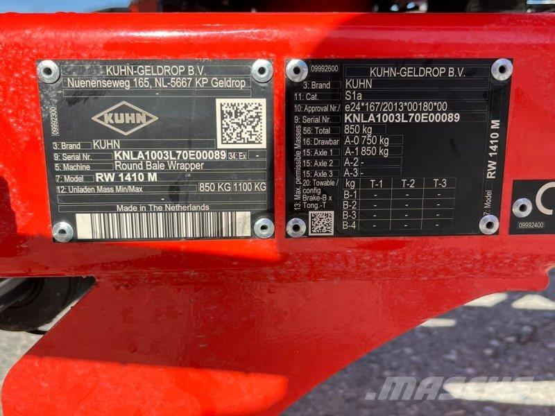 Kuhn RW 1410M Wikkelaars