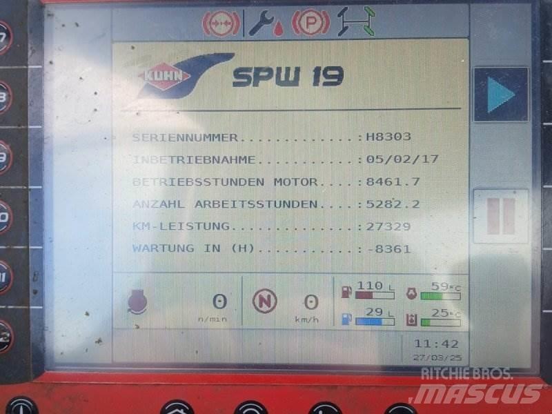 Kuhn SPW 19 Mengvoedermachines