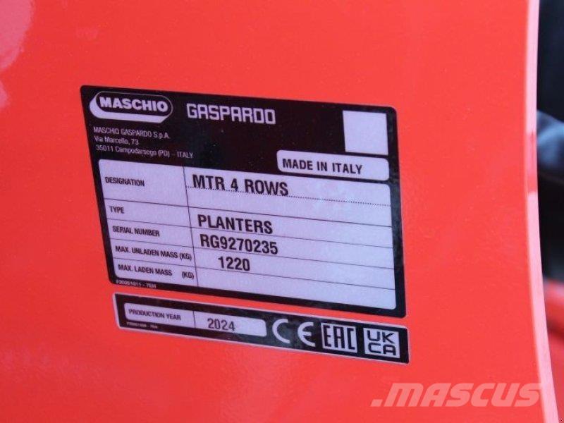 Maschio MTR 4 Overige zaaimachines
