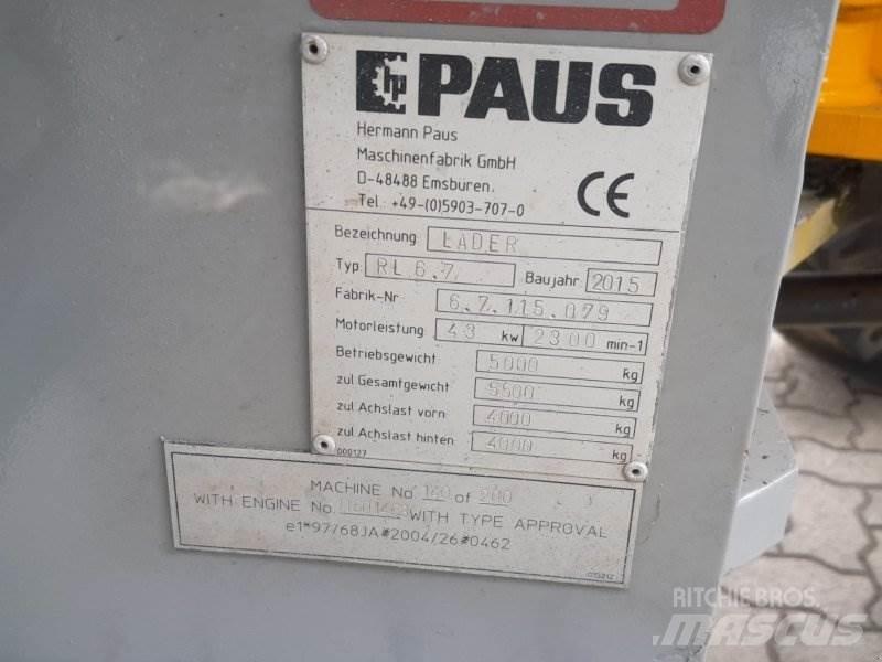 Paus RL 6.7 Wielladers