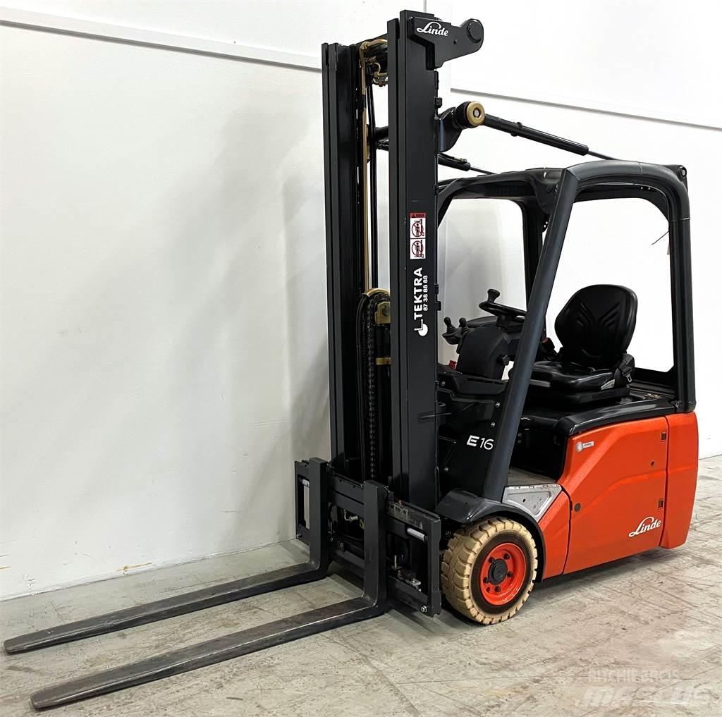 Linde E 16 C-01 Elektrische heftrucks