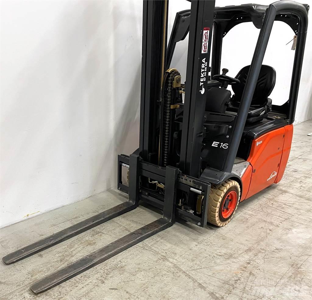 Linde E 16 C-01 Elektrische heftrucks
