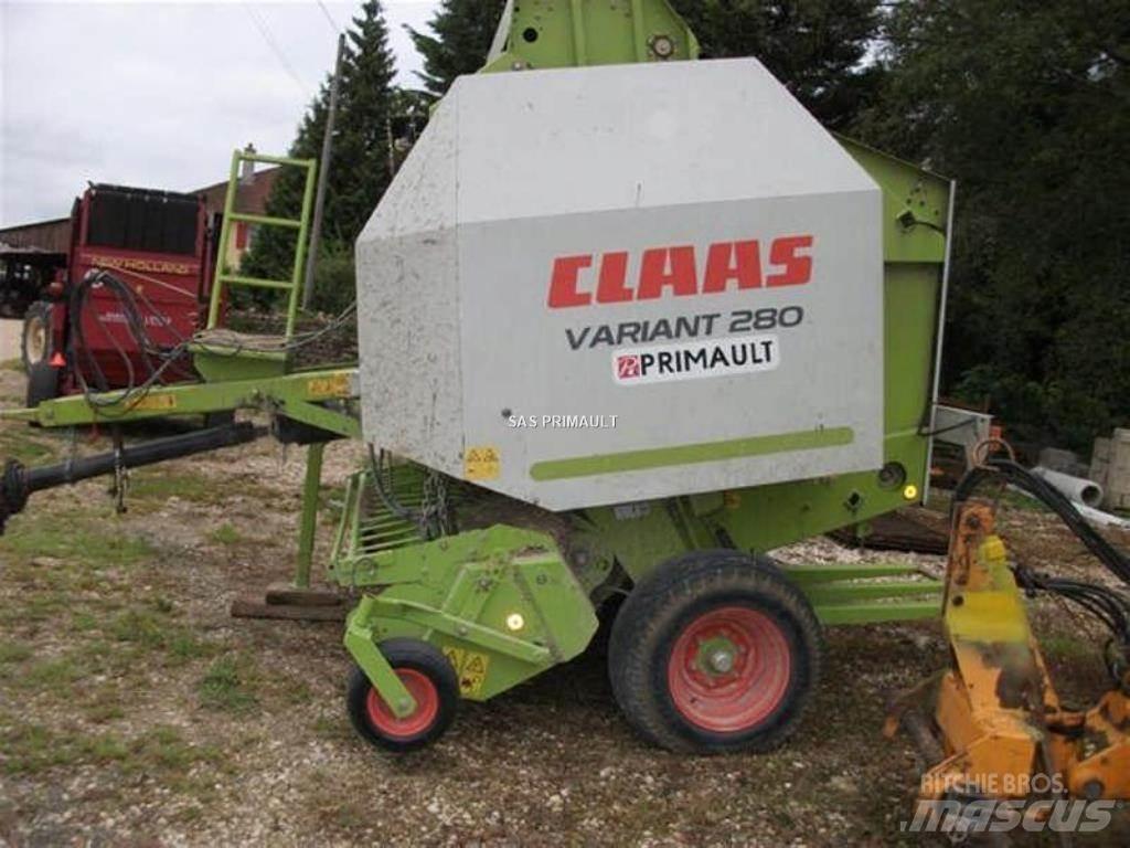 CLAAS VARIANT 280 Ronde-balenpersen