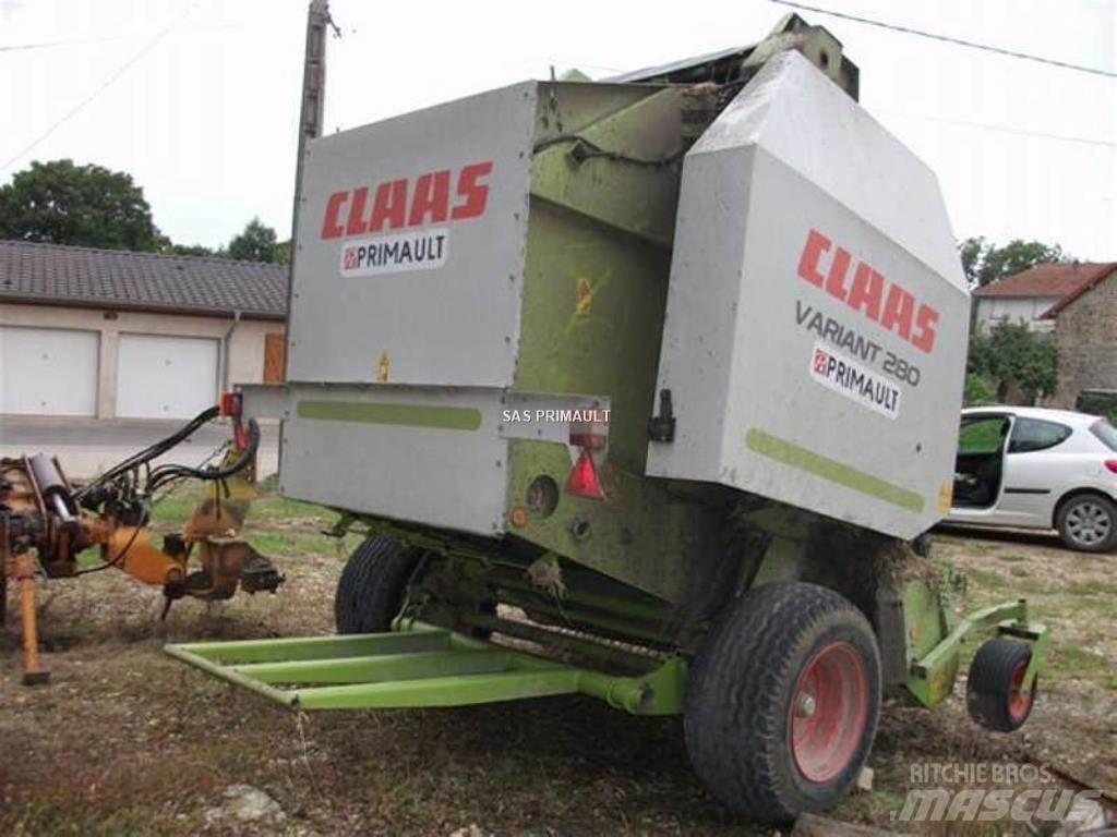CLAAS VARIANT 280 Ronde-balenpersen