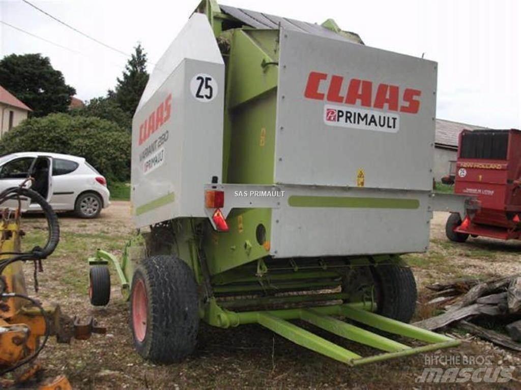 CLAAS VARIANT 280 Ronde-balenpersen