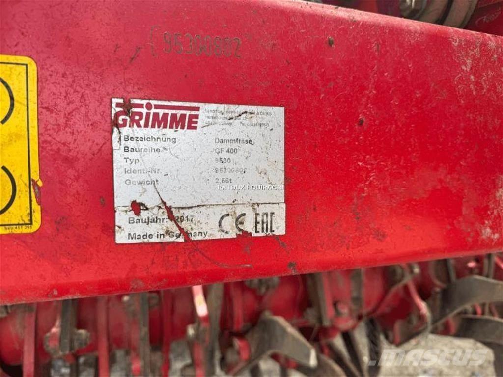 Grimme GF400 Rotorkopeggen / rototillers