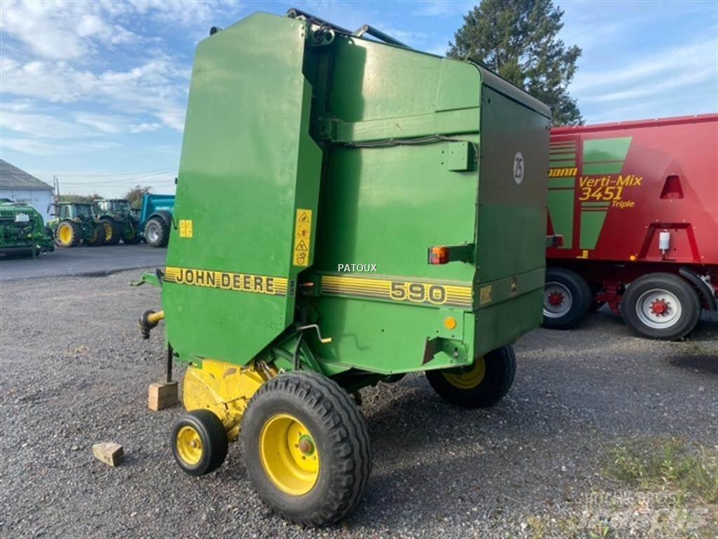 John Deere 590 Ronde-balenpersen