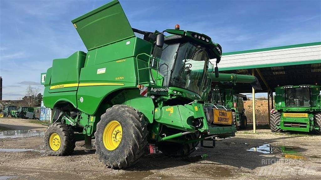John Deere S670 Maaidorsmachines