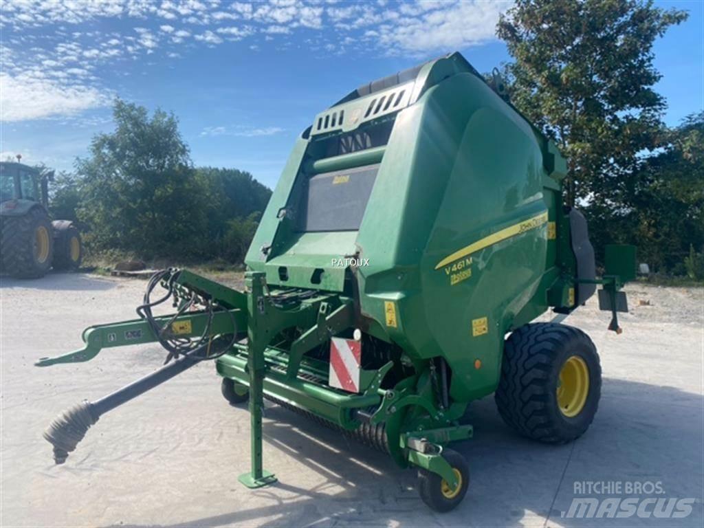 John Deere V461M Ronde-balenpersen