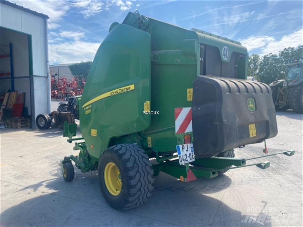 John Deere V461M Ronde-balenpersen
