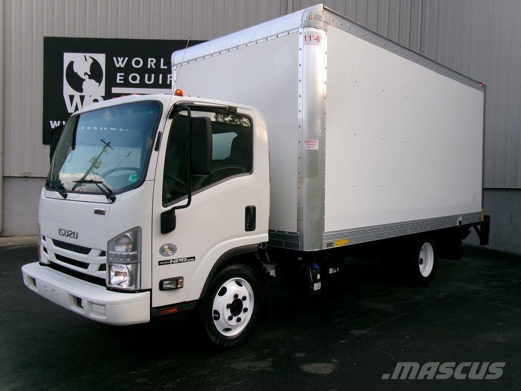 Isuzu NPRHD Bakwagens met gesloten opbouw