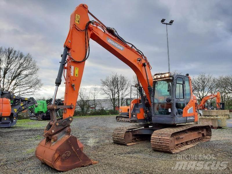 Doosan DX140LCR-5 Rupsgraafmachines