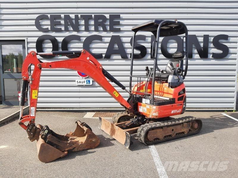 Kubota U17-3A Minigraafmachines < 7t