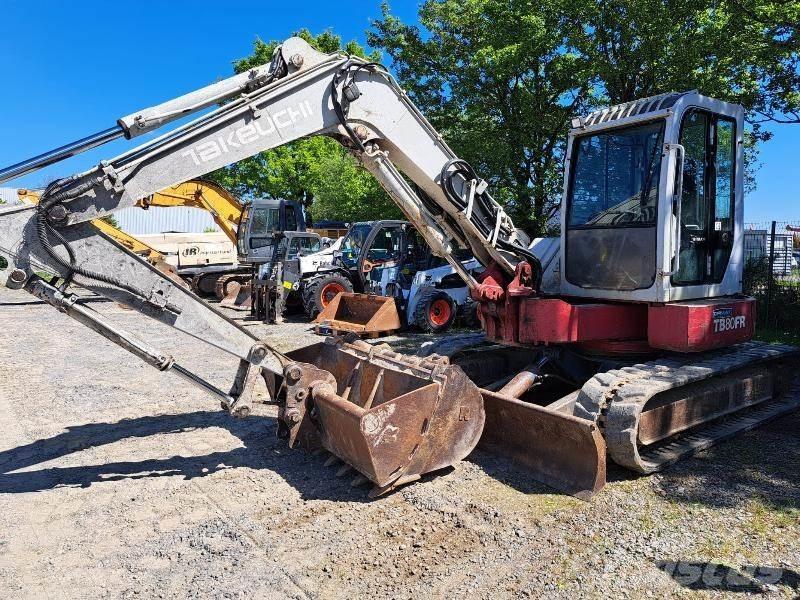 Takeuchi TB80FR Minigraafmachines < 7t