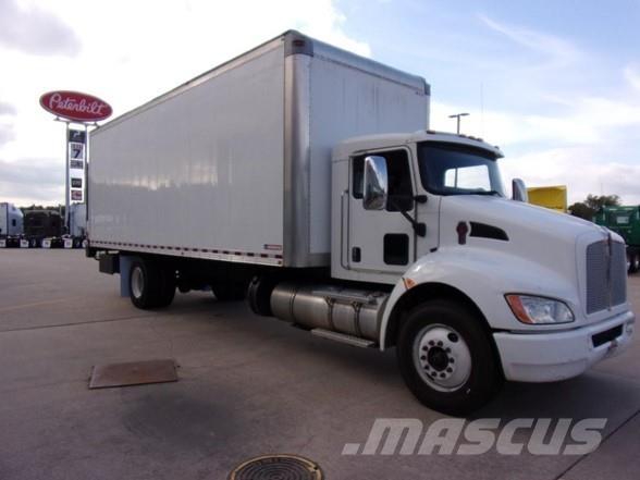 Kenworth T300 Bakwagens met gesloten opbouw