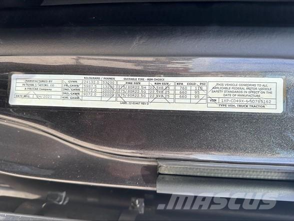 Peterbilt 567 Trekkers