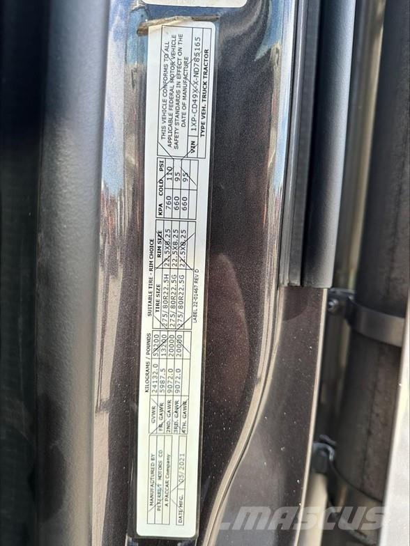 Peterbilt 567 Trekkers