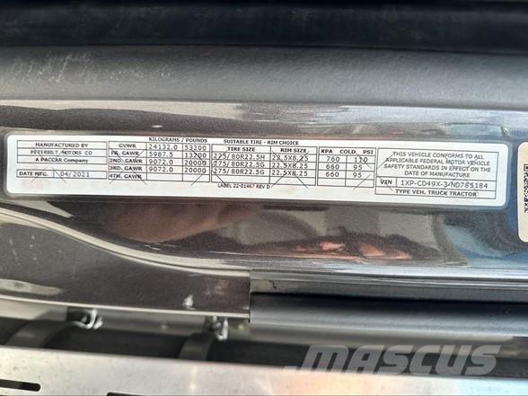 Peterbilt 567 Trekkers