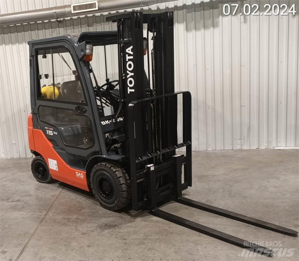 Toyota 02-8FGF15 LPG heftrucks