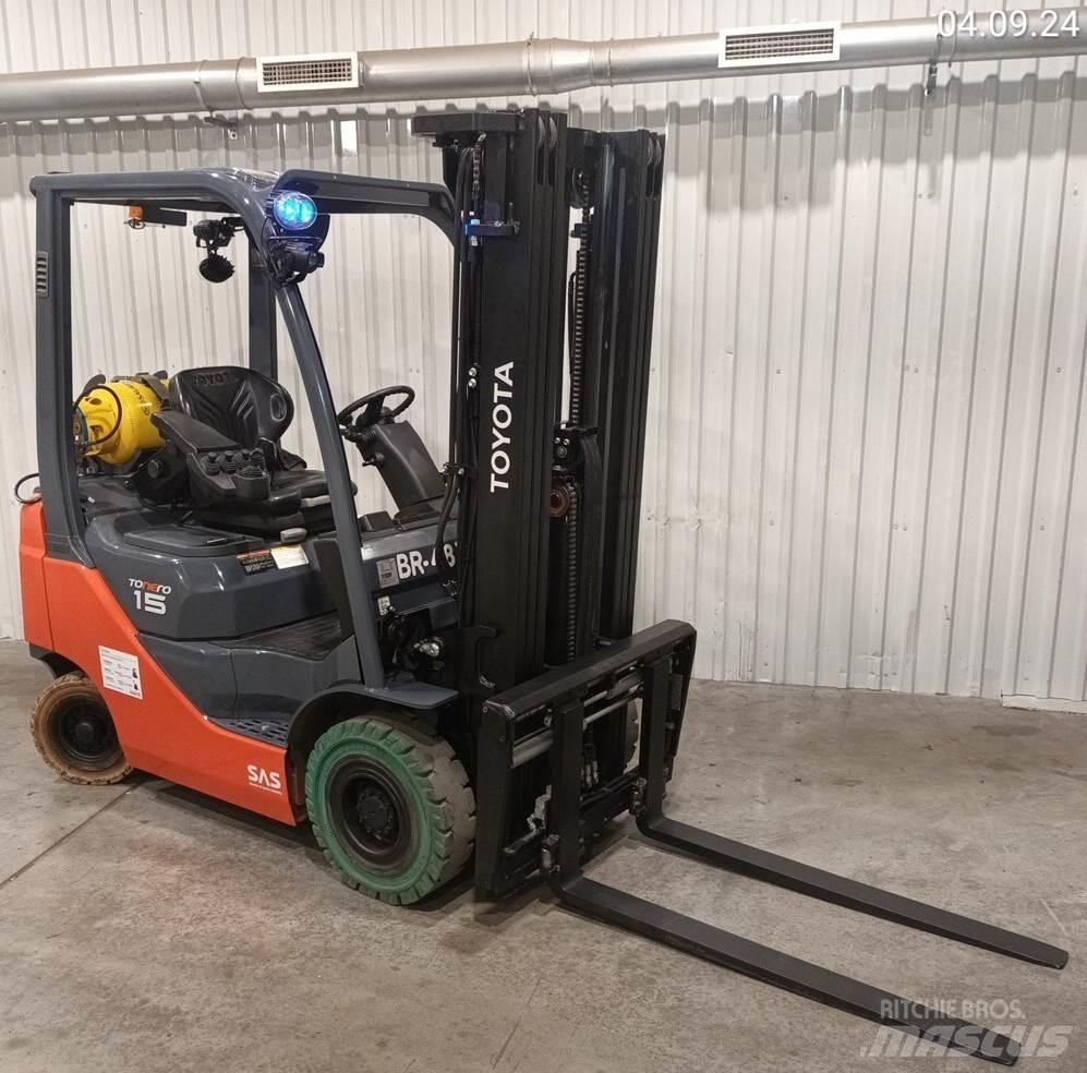 Toyota 02-8FGF15 LPG heftrucks