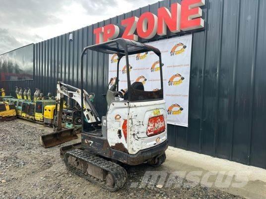 Bobcat E17 Canopy Minigraafmachines < 7t