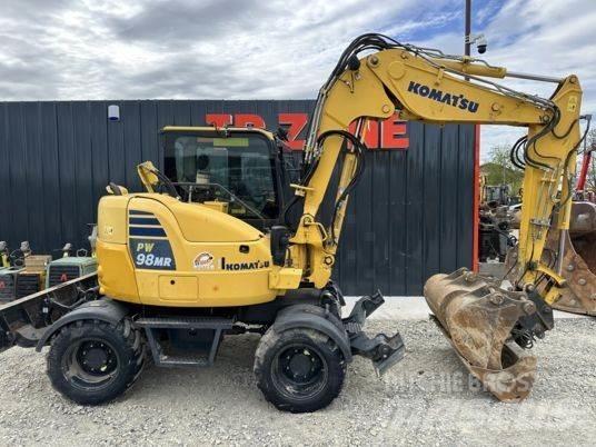 Komatsu PW98MR-10 Wielgraafmachines