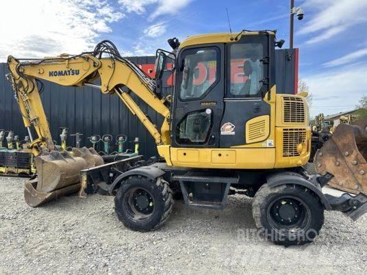 Komatsu PW98MR-10 Wielgraafmachines