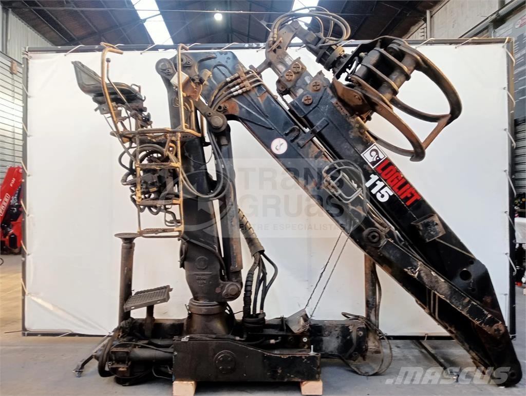 Loglift F115 ZT 93A Kranen en laders